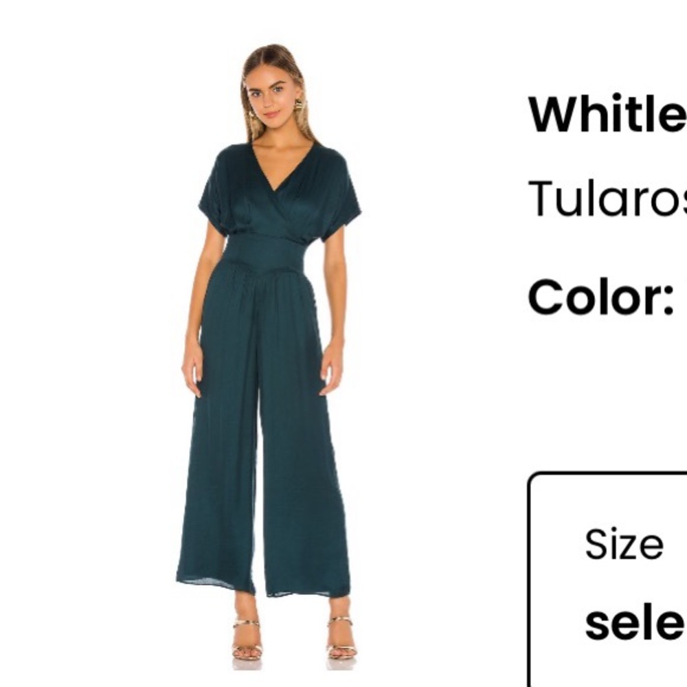 Tularosa Whitley Jumpsuit in Teal